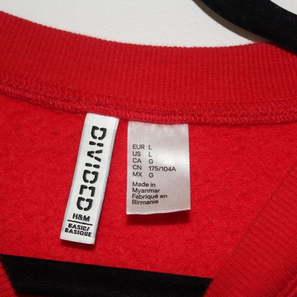 H&M Red Crop Top - Picture 3 of 3